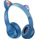thumbnail image 1 of large Auriculares con Oreja De Gato Bluetooth 5.0 para Niños Auriculares Inalámbricos Estéreo Plegables Montados En La Cabeza con Micrófono Luz Led Y Control De Volumen Compatible, 1 of 1