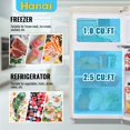 thumbnail image 3 of Minirefrigerador WANAI Retro de 3.5 pies cúbicos con crema para congelar, 3 of 8