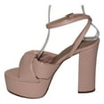 thumbnail image 5 of Open Toe Platform Blush Heel with Twist Detail, 5 of 6