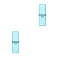 thumbnail image 2 of ZheElen Toothbrush Case Wall Mounted ple Toothpaste Container Multifunctional Tool Bathroom for Travel Business Trips Camping School light blue 2Set, 2 of 6