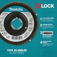 thumbnail image 4 of Makita 4.5" 80g Flap Disc T-03919, 4 of 7