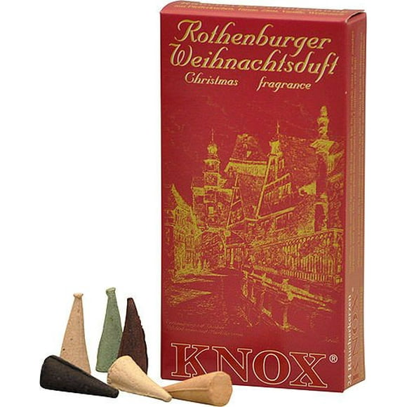 Knox Rothenburg German Incense Cones Variety Pack Made Germany Christmas Smokers