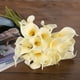 thumbnail image 2 of Ramo Novia 20 Piezas Calla Látex Sensación Real Leche Blanco, 2 of 8