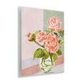 thumbnail image 4 of Stupell Industries Pink Roses on Pastels Plants & Flowers Painting Unframed Art Print Wall Art, 11 x 14, 4 of 8