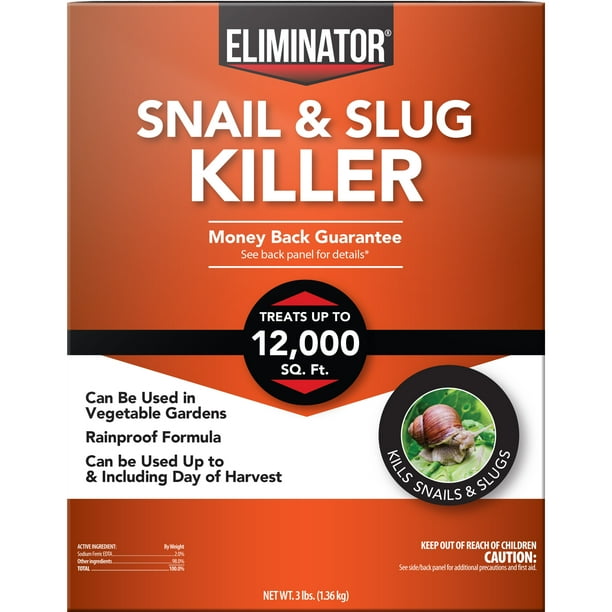 Eliminator, ReadytoUse, Snail and Slug Killer, 3 lbs.