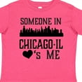 thumbnail image 4 of Inktastic Chicago Illinois Someone Loves Me Skyline Boys or Girls Toddler T-Shirt, 4 of 5