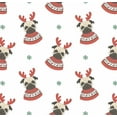 thumbnail image 2 of Reindeer Pug Christmas Gift Wrap, 2 of 3