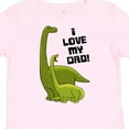 thumbnail image 4 of Inktastic I Love My Dad with Baby and Daddy Brontosauruses Boys or Girls Toddler T-Shirt, 4 of 5