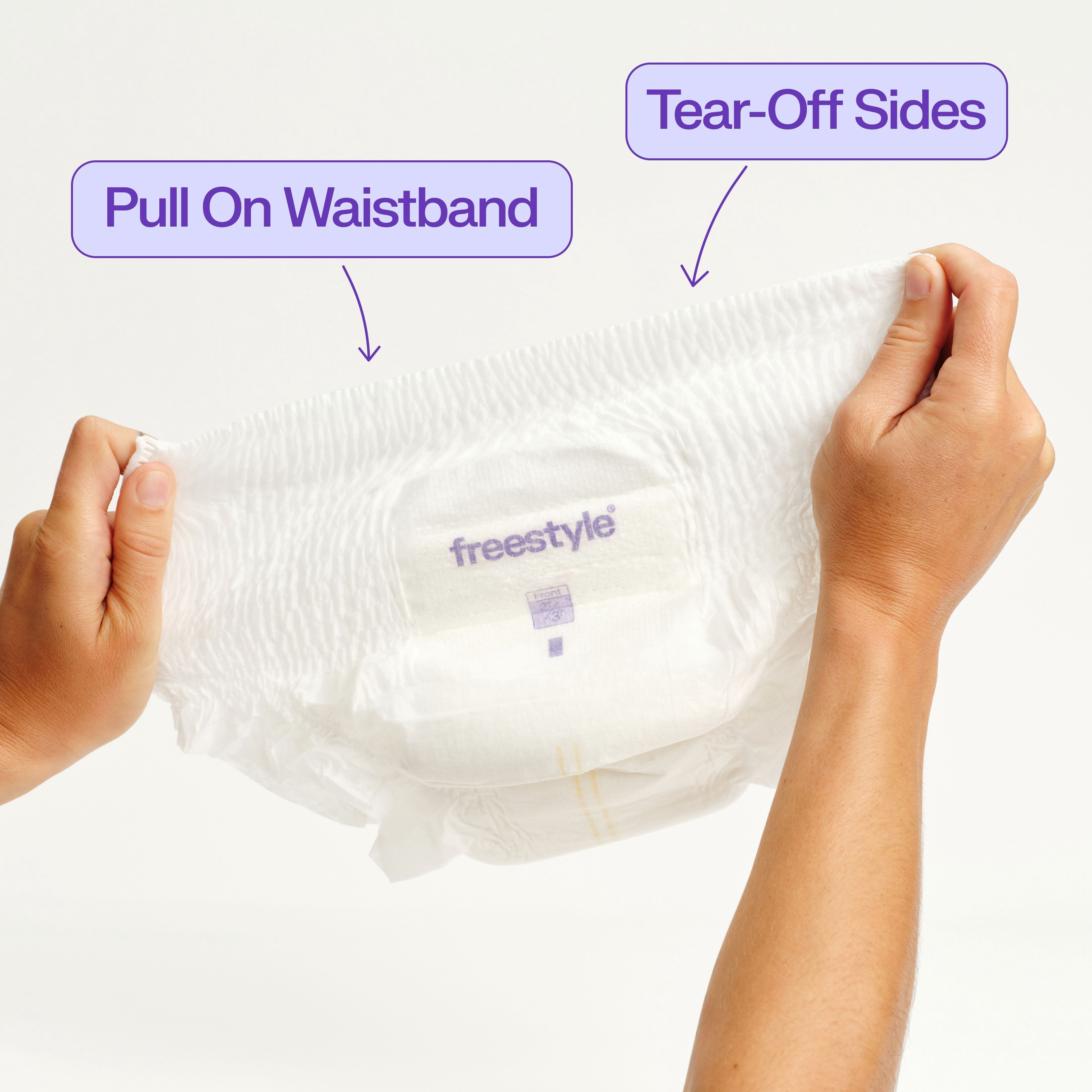 Freestyle Hyper Absorbent Ultra Soft Potty Training Pants, Size 5T/6T, 36 Count