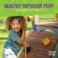 thumbnail image 5 of Jack & June Haven II Cedar Swingset with Swings, Slides, and Accessories – Backyard Outdoor Playground Equipment – 100% Cedar Wood – Multiple Playset Configurations for Kids of All Ages, 5 of 6