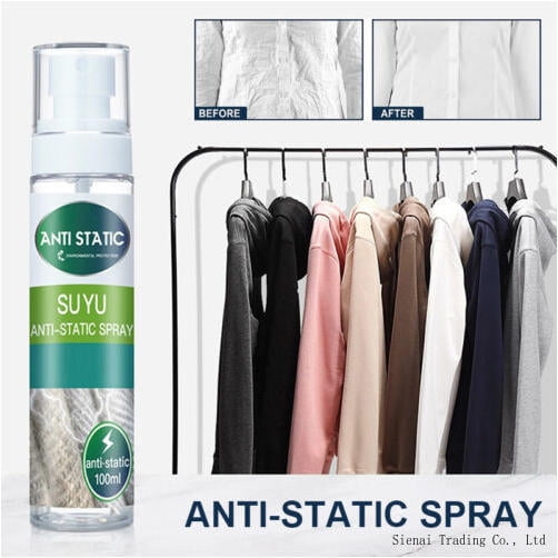 100Ml Multi Purpose Anti Static Spray Clothes Home Reduces Static