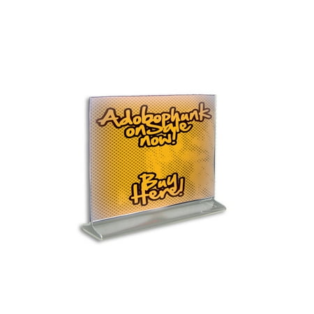 Horizontal Top Load Acrylic Sign Holder (7