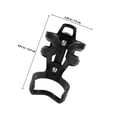 thumbnail image 2 of unbranded Soporte De Botella Negro Para Motocicleta Accesorio Portavasos Estable Y Fácil De Instalar Para Ciclismo, 2 of 8