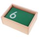 thumbnail image 2 of Juguete Montessori en Desarrollo de Aprendizaje para Niños - Tarjetas Digitales de Papel de Lija 0-9, 2 of 5