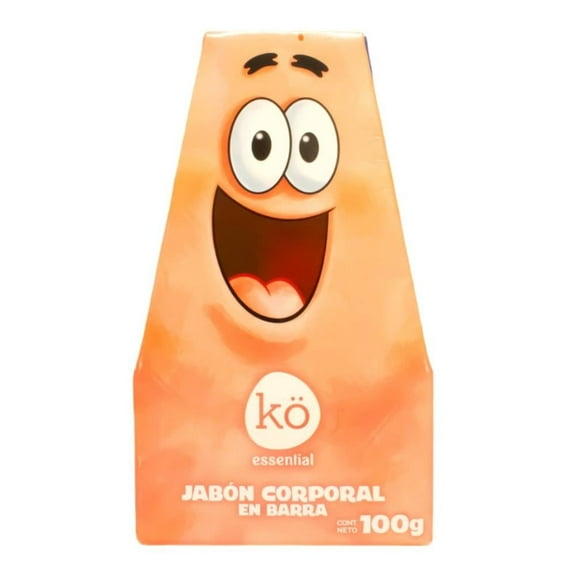 Jabón corporal en barra Kö Essential patricio estrella 100 g rosa