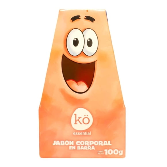 Jabón corporal en barra Kö Essential patricio estrella 100 g rosa