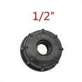 thumbnail image 1 of 1/2" 3/4" 1" Female Thread to 60mm Female Thread IBC Tank Connector Valve Faucet Adapter Garden Irrigation Pipe Connection Tools ,Leak-Proof, 1 of 6