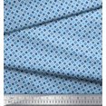 thumbnail image 2 of Soimoi Poly Georgette Fabric Check & Geometric Decor Fabric Printed Yard 52 Inch Wide, 2 of 5