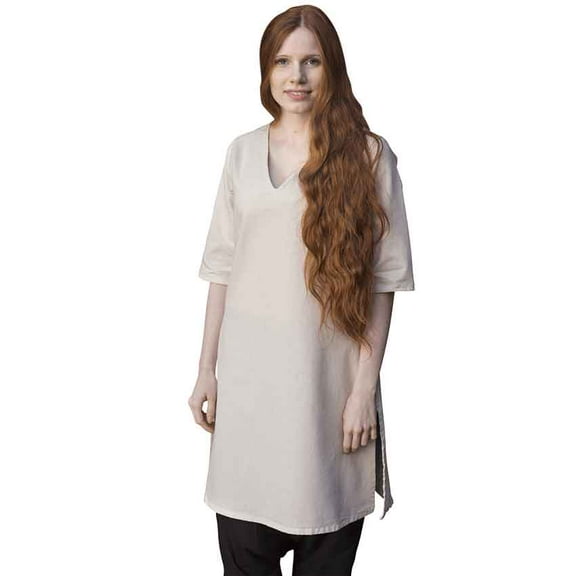 Women's Lagertha Viking Undertunic, size: Small | Cotton by Medieval Collectibles