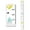 E, variant on Cartoon Growth Chart for Kids Removable Wall Decor Wood Frame Fabric Canvas Height Measurement Ruler for Kids Nursery Room