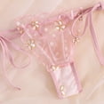 thumbnail image 4 of Gibobby Ropa sexy de mujer para sexo Lenceria Sexy para Mujer Transparente Ropa Interior Lenceria Vestidos de Mujer Sexis Bralette y Tanga Conjunto Interior Mujer(Rosa, M), 4 of 5