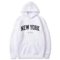 thumbnail image 4 of Sudaderas con capucha de la ciudad de Nueva York para hombres y mujeres, sudaderas con estampado de letras, sudaderas gráficas, jersey con capucha Harajuku informal suelto, ropa deportiva, 4 of 5