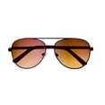 thumbnail image 5 of Kenneth Cole Reaction Mens Sunglass Gunmetal Aviator, Gradient Lens KC1356. 8F, 5 of 5