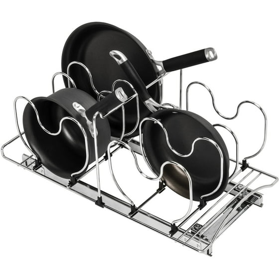 Lynk Professional Slide Out Cookware Organizer, Pull Out Under