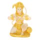 thumbnail image 2 of Escultura de estatua de dios hindú BajranjBali Hanuman Magideal Decoración de estantería de mesa resina Con baño de oro, 2 of 6