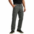thumbnail image 4 of Lmueinov Multi Pocket Cargo Pants for Men Plus Size Button Elastic Waist Straight Leg Trousers Hiking Casual Work Outdoor Outfits S-3XL, 4 of 6