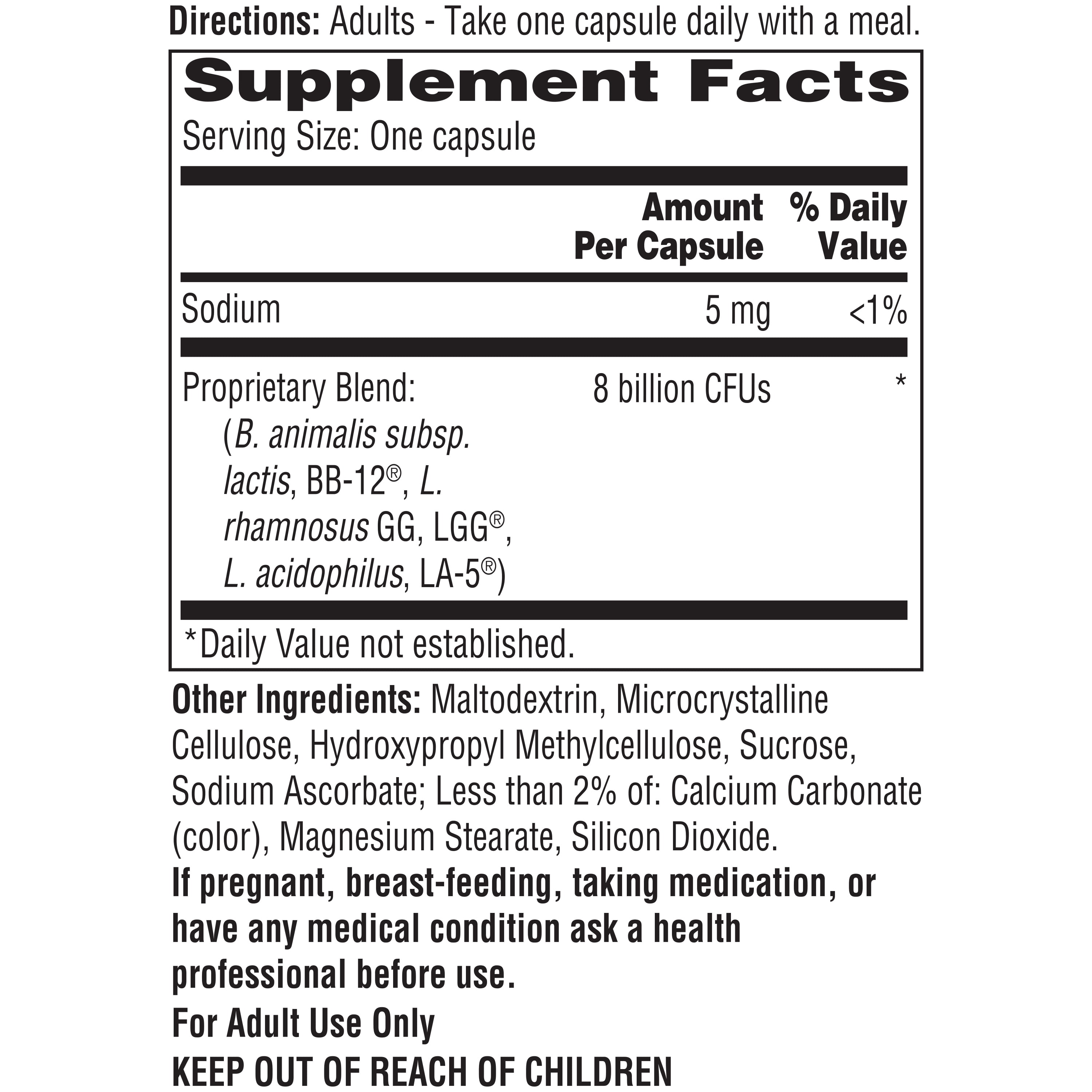 MiraGUT Daily Probiotic, Probiotics for Digestive Health (1 Month Supply), Gluten-Free Supplement, Probiotic for Women and Men, Support Overall Digestive Health, 30 Ct