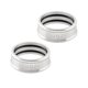 thumbnail image 1 of 2 anillos de bloqueo para manillar de bicicleta, anillos de fijación para manillar de bicicleta plegable, duraderos Argenta 25.4mm, 1 of 9