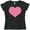 Storm Camo, variant on Inktastic Pink Heart (Stitch Border) Women's T-Shirt