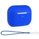 thumbnail image 2 of Case de auriculares de silicona y cadena de collar de cordones anti-perdidos de la carcasa delicada compatible para AirPods Pro 2, 2 of 5