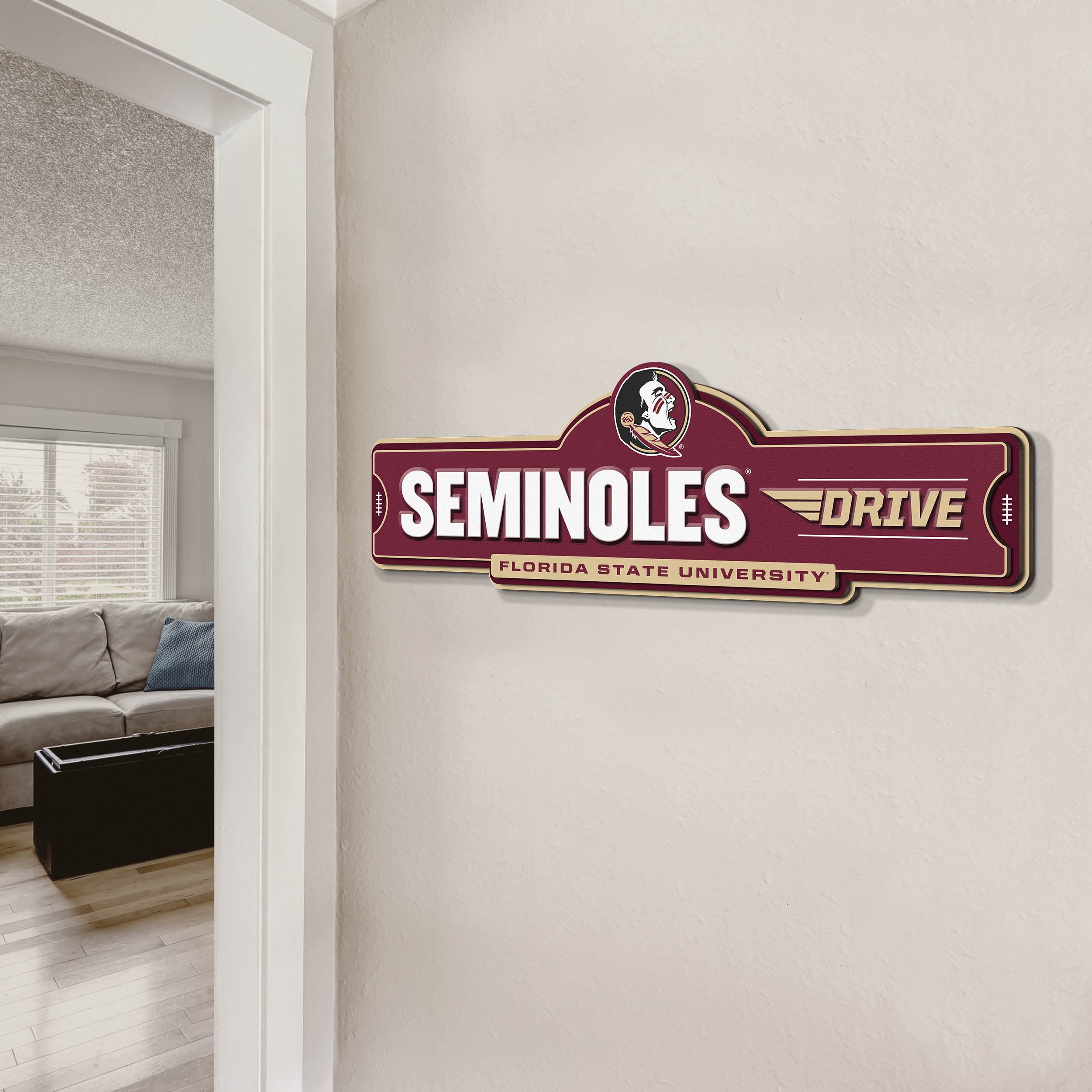 YouTheFan NCAA Florida State Seminoles Street Sign