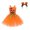 Orange 1, variant on OGLCCG Girls Pumpkin Costume Kids Sleeveless Birthday Party Lace Tute Dress Fashion All Saints' Day Outfits 3-12 Years