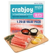 Louis Kemp Crabjoy Crab Flavored Seafood Leg Style, Gluten-Free, 6g Protein, 20 oz Pouch price history and forecast - Louis Kemp