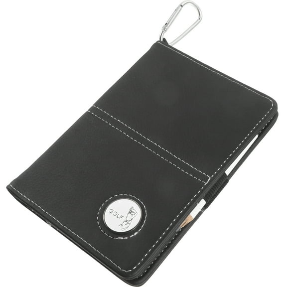 Phlegsive Golf Score Counter Holder with Cards & Pencil - PU Leather