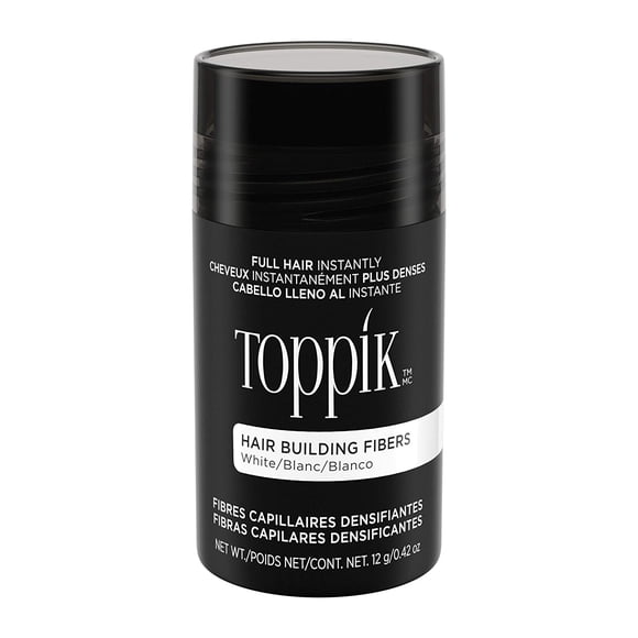 Fibras para Construir Engrosar el Cabello Toppik Resistente Cabello más Grueso y Lleno Blanco Toppik T844444