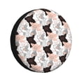 thumbnail image 1 of Fotbe Pigs Funda de Llanta de Repuesto con Estampado, Engrosada, Ajuste Universal para Jeep, Remolque, RV, SUV, Camión-14 inch, 1 of 6