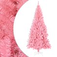 thumbnail image 1 of vidaXL Artificial Christmas Tree with Stand Pink 240 cm PVC, 1 of 4