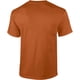 thumbnail image 2 of Gildan - Camiseta básica de manga corta Modelo Ultra Cotton para hombre caballero (Naranja Texas), 2 of 2