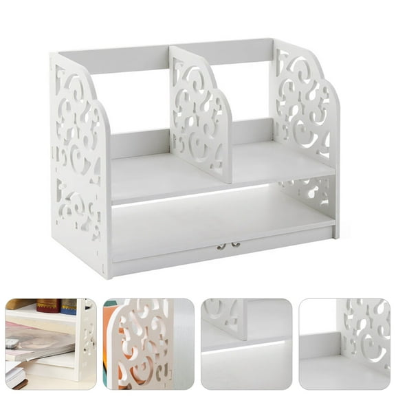 EXHUMKY Magazine Holders Elegant Design For Office Desktop 1Set 15.6X11.6X8.1In