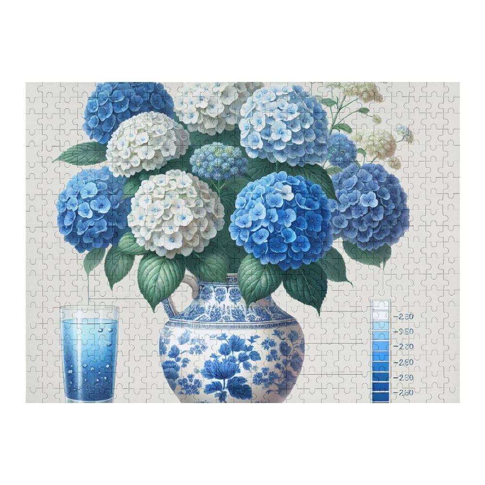 Hydrangea4937★★★　0308 Midnight Bloom - Hydrangea Large Florals, Hydrangea