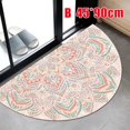 thumbnail image 3 of OUSITAID OUSITAID VALINK Semicircular Floor Carpet Mat Half  Entrance Door Rug Non-Slip Welcome Doormat for Patio Front, 3 of 7