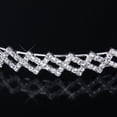 thumbnail image 5 of Miangastore Rectangular Style Wedding Bridal Hair Barrettes, Hairband, Hair Clip, Hair Loop (Sliver), 5 of 5