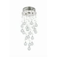 thumbnail image 5 of Galaxy 1 light Chrome Flush Mount Clear Royal Cut Crystal, 5 of 7