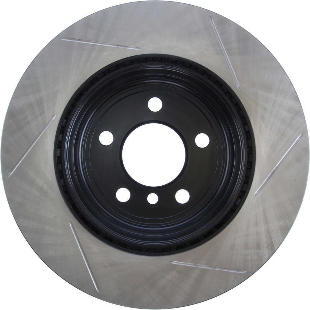 StopTech 12-15 BMW 335I Slotted Sport Rear Right Side Brake Rotor Fits select: 2016 BMW 328, 2019 BMW 330I