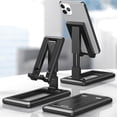 thumbnail image 4 of facefd Télescopique Pliable Tablette Support de Téléphone Bureau Réglable Support de Téléphone Noir, 4 of 6