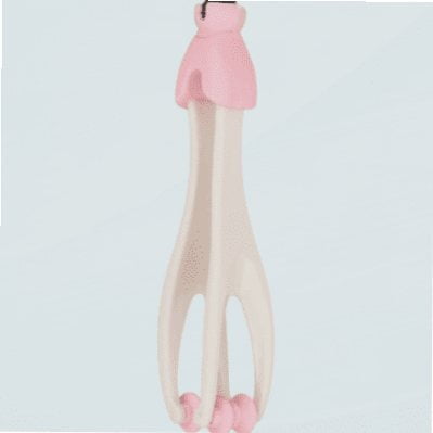 Finger Joint Massager, Finger Massager, Finger Massage Tool Dual-Sided Hand Massage Roller Promote Circulation Acupoint Massage Roller(ピンク)